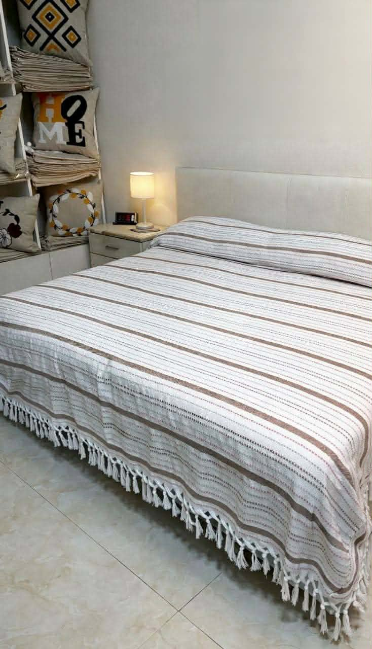 كوفرتةالتغطيه البيكا القطن البيورمتعدده الاستخدام – لمسة صيفية أنيقة لكل بيت - الصورة 6
